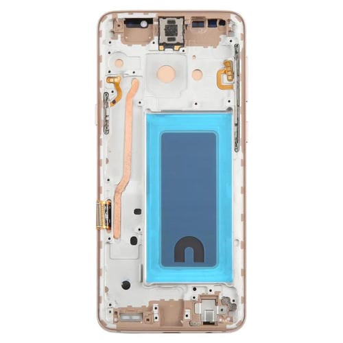 Pantalla LCD TFT de 5,7 pulgadas con digitalizador y marco para Samsung Galaxy S9 SM-G960F (dorado)