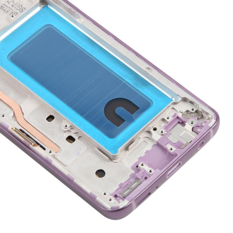 Pantalla LCD TFT de 5,7 pulgadas con digitalizador y marco para Samsung Galaxy S9 SM-G960F (morado)