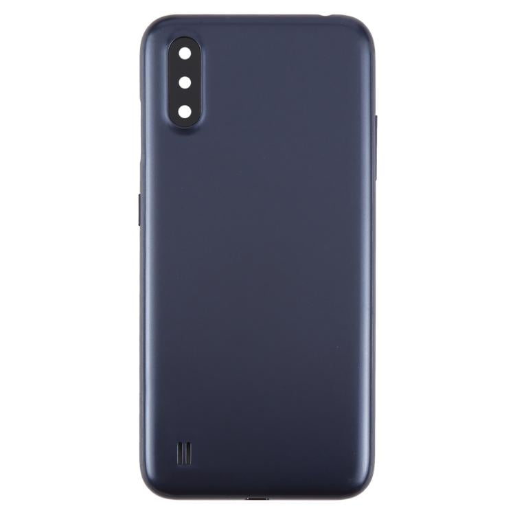 Carcasa trasera con tapa para lente de cámara para Samsung Galaxy A01 SM-A015F (azul)