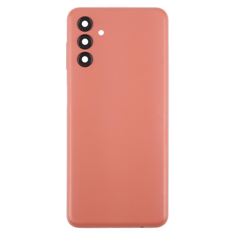 Carcasa trasera con tapa para lente de cámara para Samsung Galaxy A04s SM-A047F (rosa)