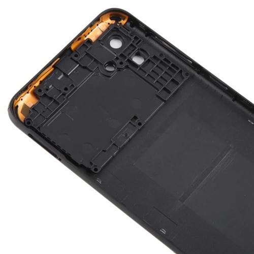 Carcasa trasera con tapa para lente de cámara para Samsung Galaxy A04 SM-A045F (negro)