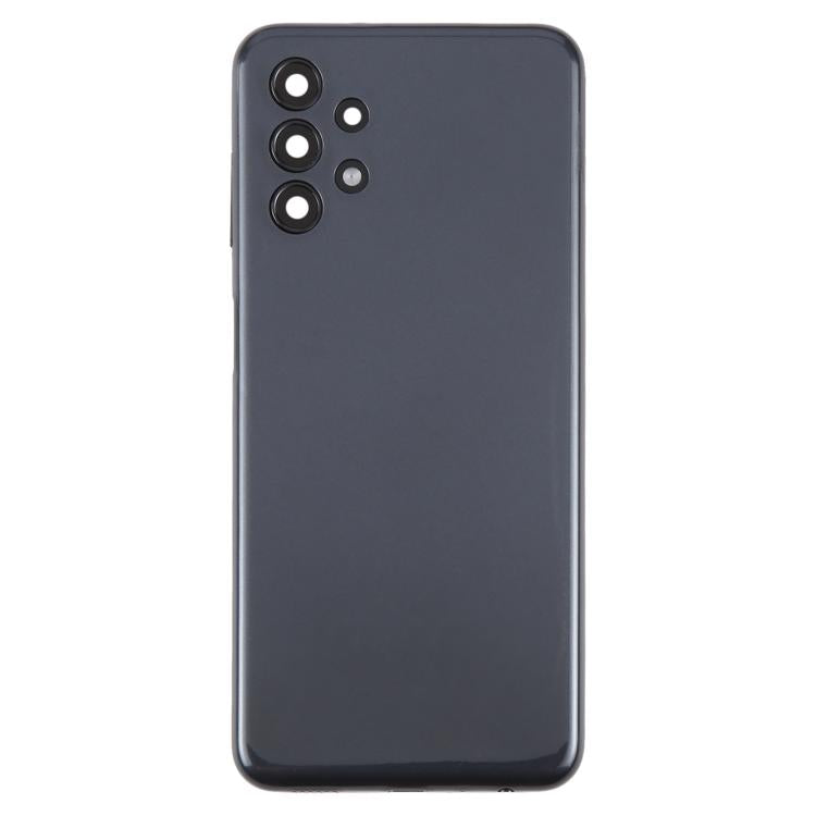 Carcasa trasera con tapa para lente de cámara para Samsung Galaxy A13 SM-A135F (negro)