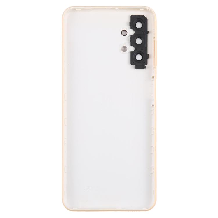 Carcasa trasera con tapa para lente de cámara para Samsung Galaxy A13 SM-A135F (naranja)