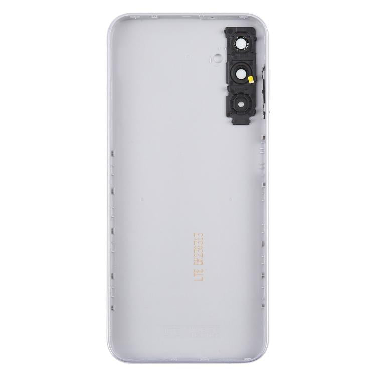 Carcasa trasera con tapa para lente de cámara para Samsung Galaxy A14 SM-A145F (plateada)