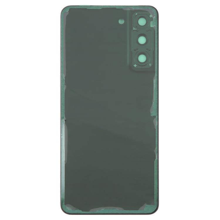 Carcasa trasera con tapa para lente de cámara para Samsung Galaxy S21 FE SM-G990B (azul)