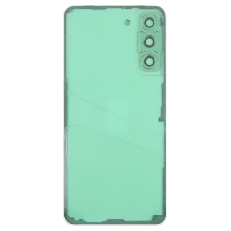Carcasa trasera con tapa para lente de cámara para Samsung Galaxy S21 FE SM-G990B (morado)