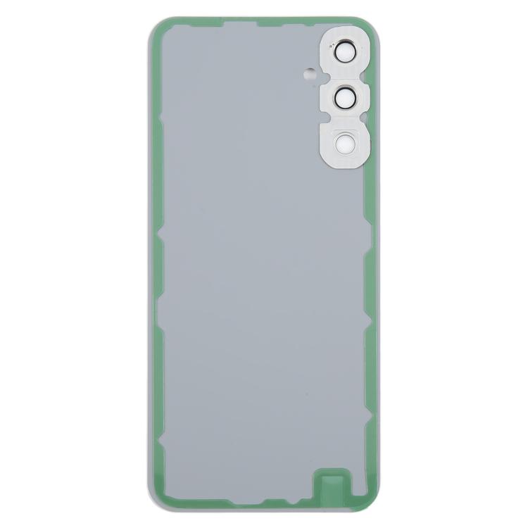 Carcasa trasera con tapa para lente de cámara para Samsung Galaxy A34 SM-A346B (plateada)