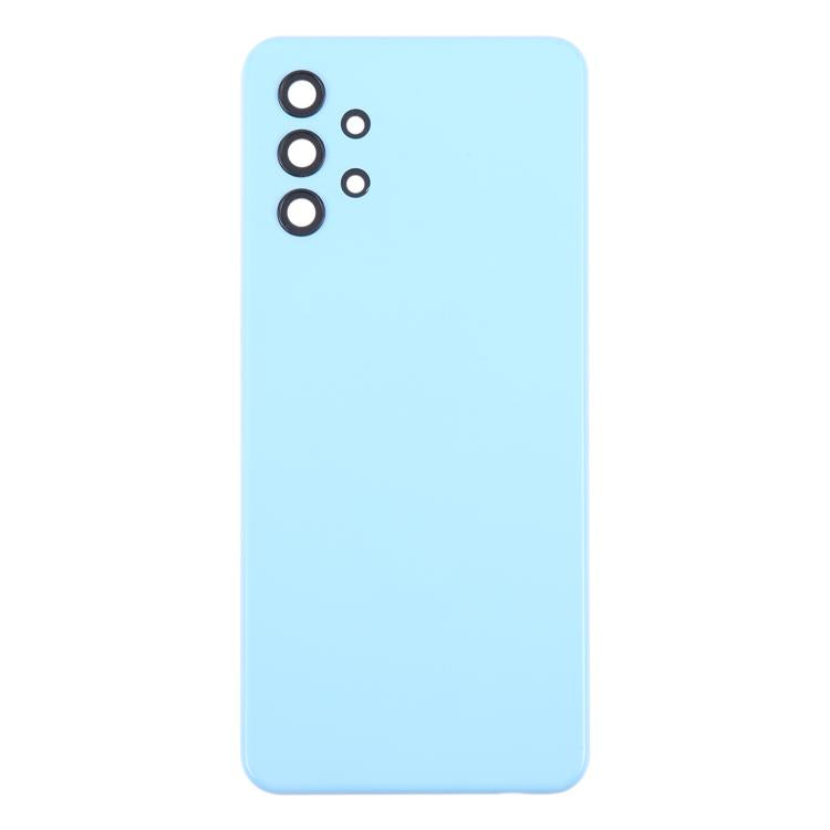 Tapa trasera de batería y lente de cámara para Samsung Galaxy A32 4G SM-A325F (azul)
