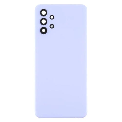 Tapa trasera de batería y lente de cámara para Samsung Galaxy A32 4G SM-A325F (morado)