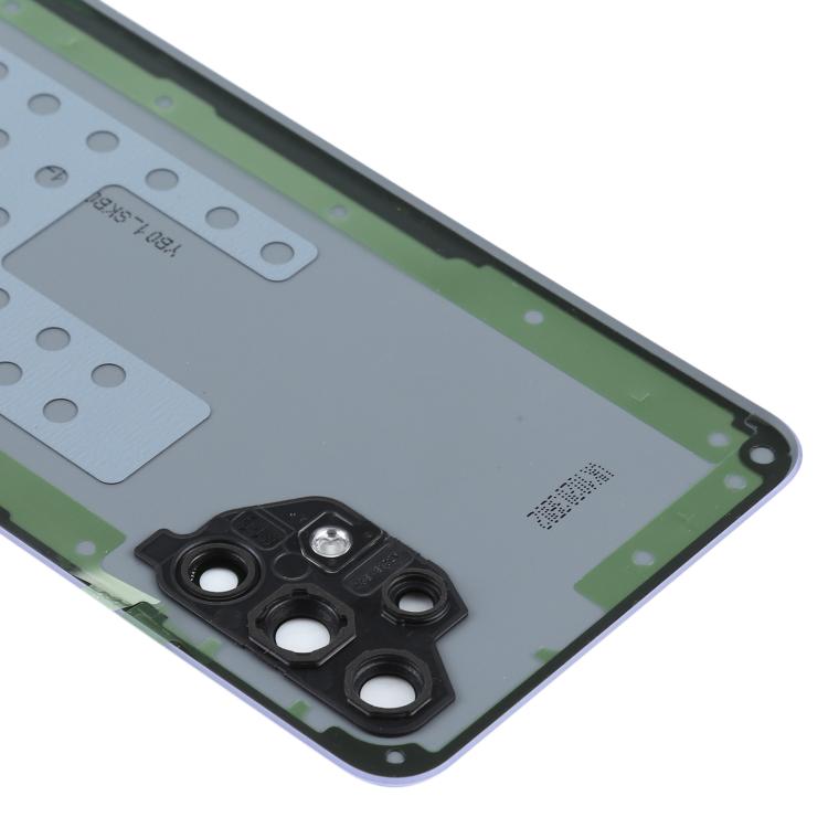Tapa trasera de batería y lente de cámara para Samsung Galaxy A32 4G SM-A325F (morado)