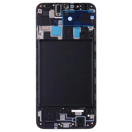 Custodia Frontale LCD Samsung Galaxy A20 SM-A205F/DS Cornice Piastra (Nero)