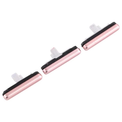 Jeu de touches latérales Samsung Galaxy S7 Boutons d'alimentation et de volume (rose)
