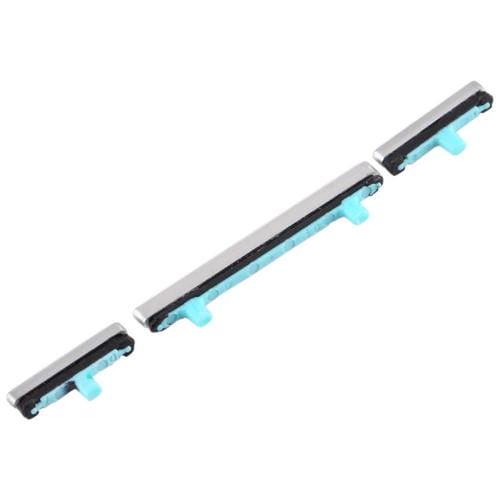 Juego de Teclas Laterales Samsung Galaxy S8 / S8+ Botones (Plata)