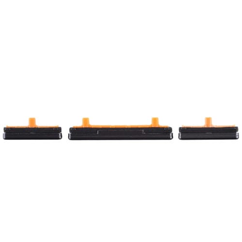 Jeu de touches latérales Samsung Galaxy S9/S9+ Boutons (Noir)