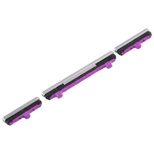 Jogo de Teclas Laterais Samsung Galaxy S10/S10+ (Prata) - Botão de Liga/Desliga e Volume