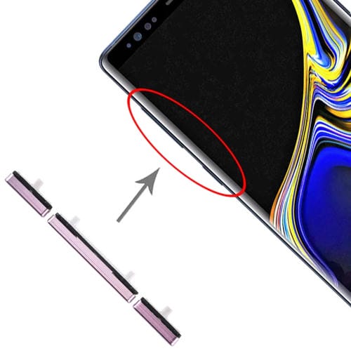 Pulsanti laterali Samsung Galaxy Note 9/10 (Viola)
