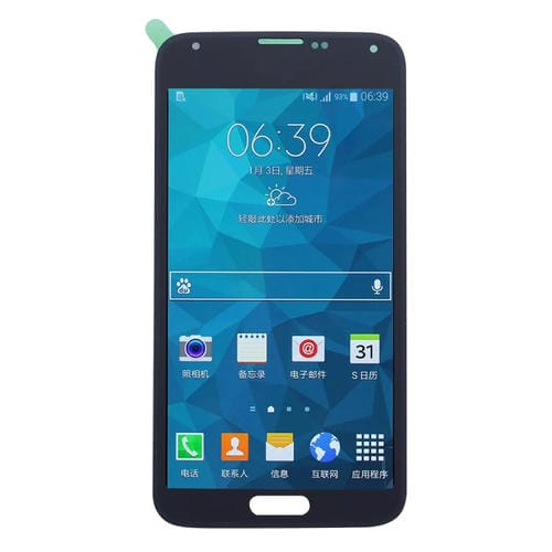 LCD-Bildschirm TFT Samsung Galaxy S5 G900 Serie (Schwarz) und