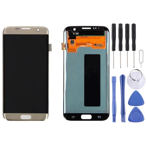 Pantalla Completa Samsung Galaxy S7 Edge G9350 / G935F / G935A / G935V (Dorado)