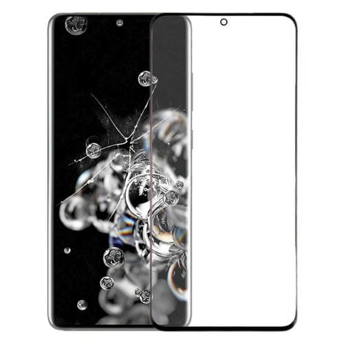 Ecrã Frontal Samsung Galaxy S21 Ultra Lente de Vidro Exterior com Adesivo OCA (Transparente)