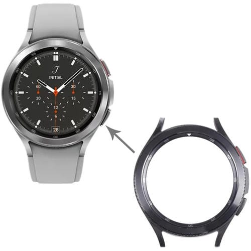 Placca Lunetta Schermo Samsung Galaxy Watch 4 Classic 46mm SM-R890/R895 (Nero)