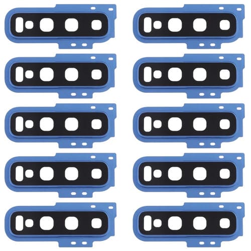 Tampa da Lente da Câmara Samsung Galaxy S10 (10 Peças) (Azul)