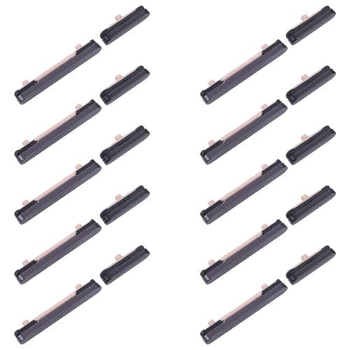 Ein- und Lautstärketasten Samsung Galaxy S24 SM-S921B (Schwarz) (Pack 10)