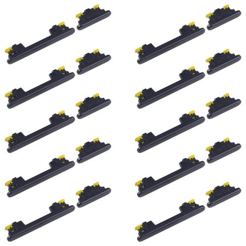 Pulsanti di accensione e volume Samsung Galaxy A54 SM-A546B (10 pezzi) (Nero)