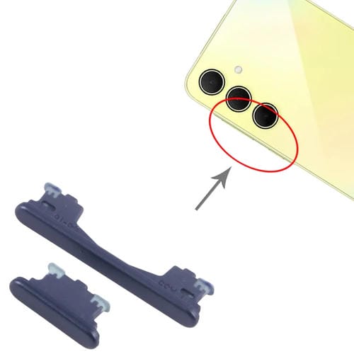Power and Volume Buttons Samsung Galaxy A35 SM-A356B (10 Pieces) (Black)