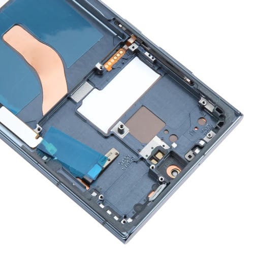 Vollbild-OLED-Display Samsung Galaxy S22 Ultra 5G SM-S908U US Edition 6,78" mit Rahmen (Grün)