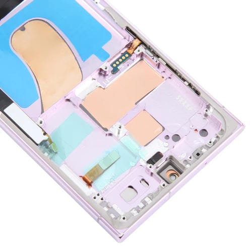 LCD-OLED-Bildschirm 6,78 Zoll und Rahmen Samsung Galaxy S23 Ultra 5G SM-S918U (Lila) US-Edition.