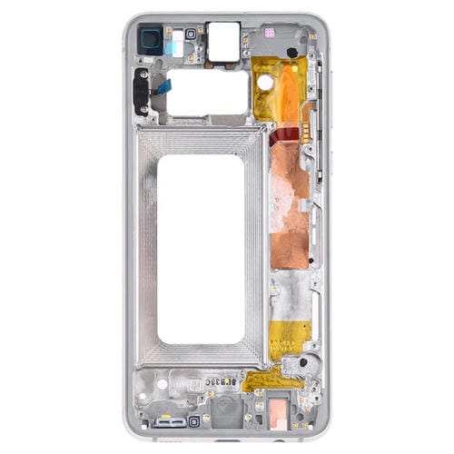 Placa de Bisel de Marco Medio con Teclas Laterales Samsung Galaxy S10e SM-G970 (Branco)