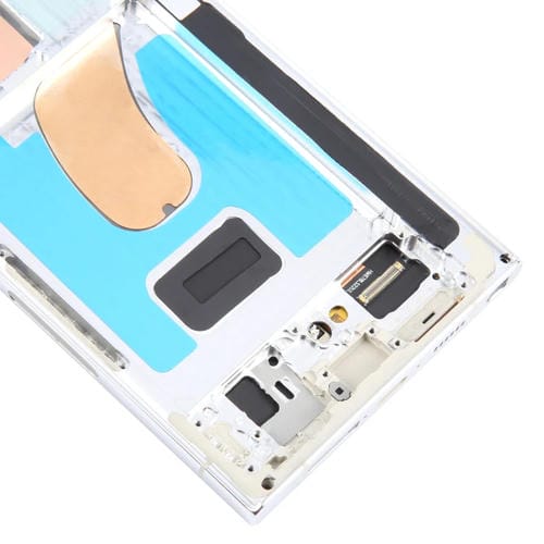 OLED-Bildschirm 6,78 Zoll Samsung Galaxy S23 Ultra 5G SM-S918B EU Edition mit Rahmen (Silber)
