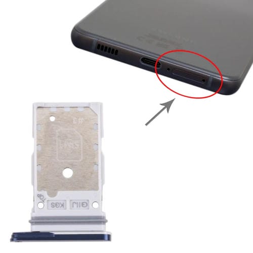 SIM-Kartenfach Samsung Galaxy S21 FE 5G SM-G990B (Blau)