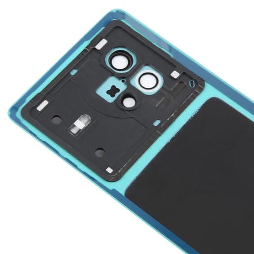 Battery Back Cover and Camera Lens for Vivo X80 (Blue)