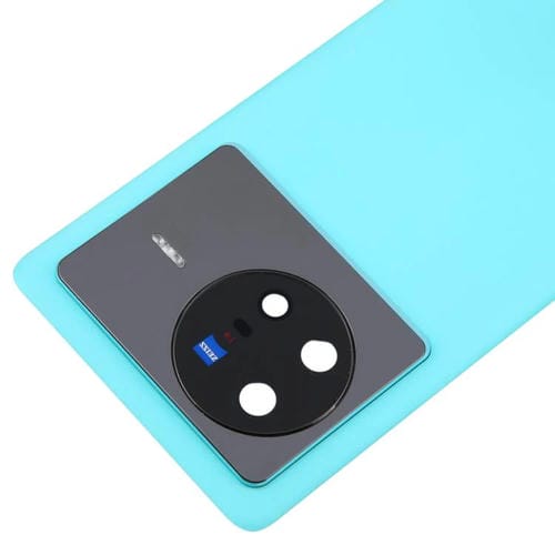 Battery Back Cover and Camera Lens for Vivo X80 (Blue)