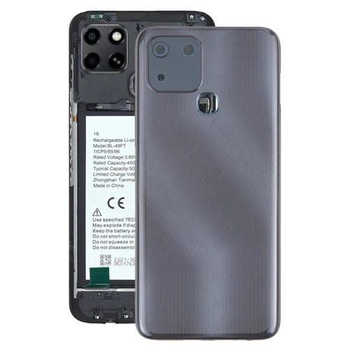 Back Cover of Battery Infinix Smart 6 X6511 (Black)