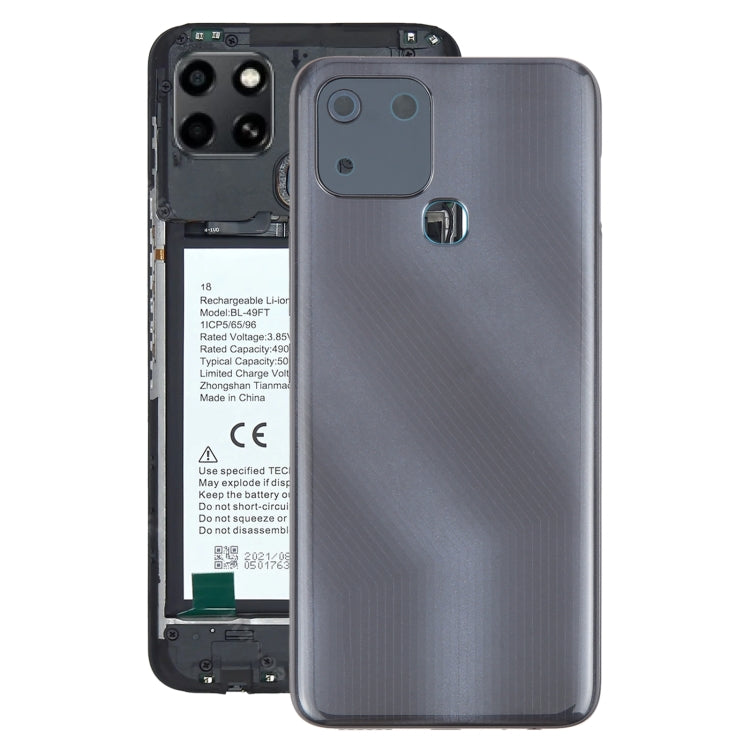 Coperchio Posteriore della Batteria Infinix Smart 6 X6511 (Nero)