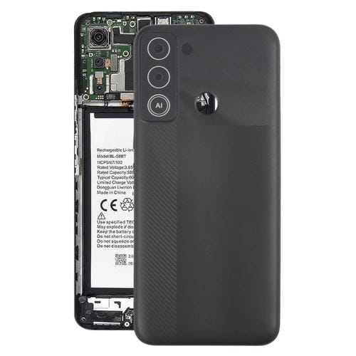 Back Battery Cover Tecno Pop 5 Lte (Black) Original