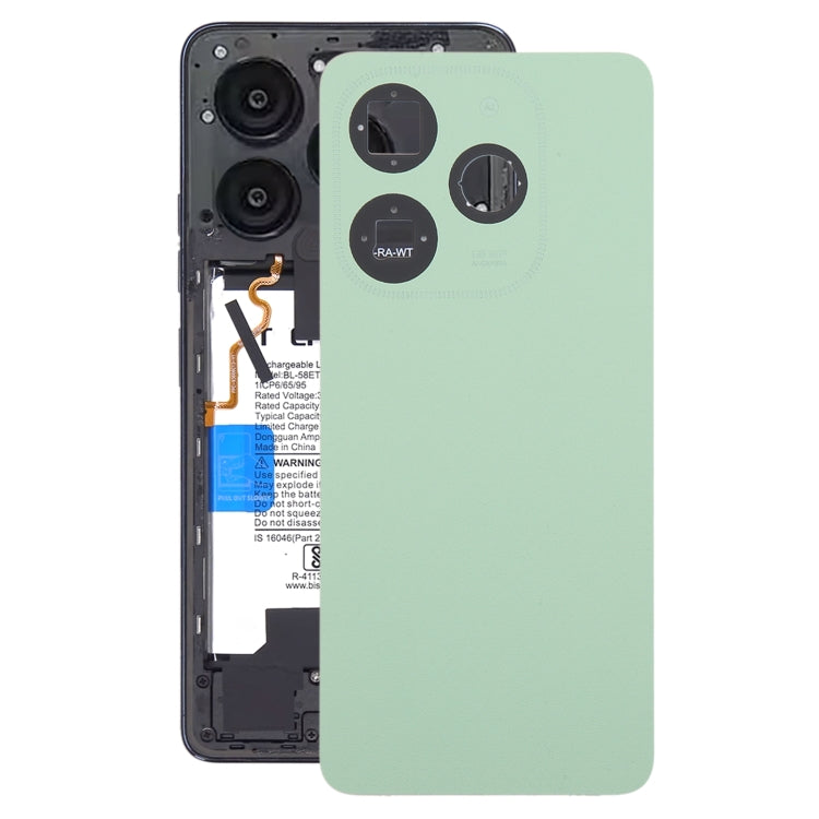 Rückseite des Akkudeckels Tecno Spark Go (Grün)