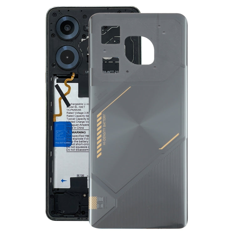 Back Cover of Battery Tecno Pova 6 Neo 4G (Black) Original