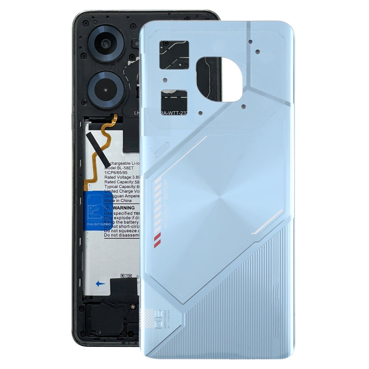 Coperchio Posteriore della Batteria Originale Tecno Pova 6 Neo 4G (Argento)