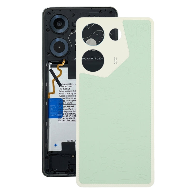 Coperchio Posteriore Batteria Tecno Camon 20 Pro (Verde)