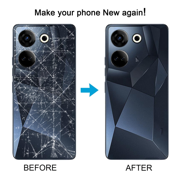 Coperchio Posteriore Batteria Tecno Camon 20 Pro (Nero) Originale