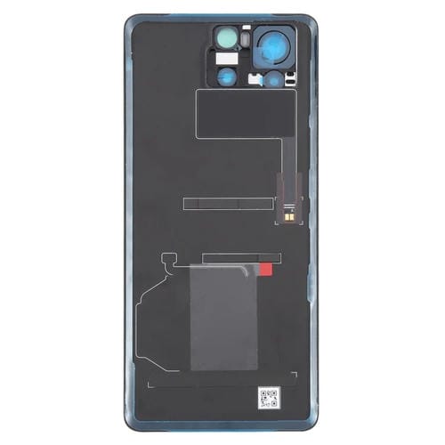Back Battery Cover Glass Asus Rog Phone 8 Pro Ai2401 Ai2401_A with Camera Frame (Black Matte)