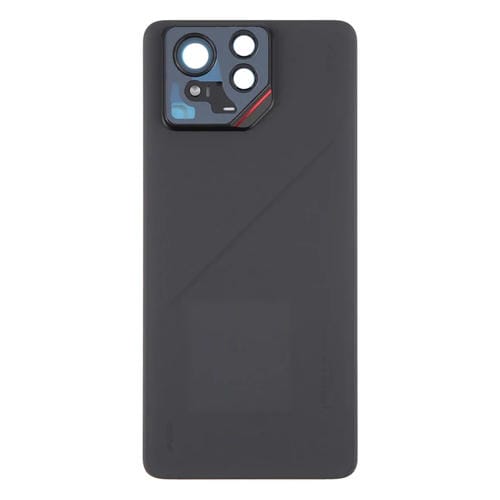 Back Glass Cover with Camera Frame for Asus Rog Phone 9 Pro 5G (Matte Black)
