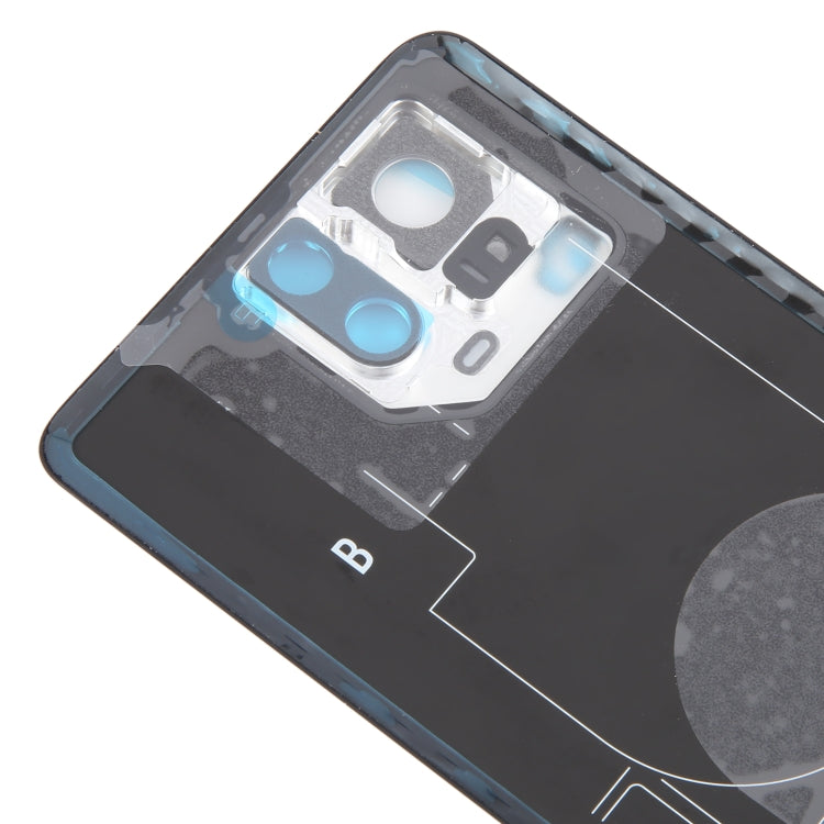 Copertura Posteriore in Vetro con Cornice Fotocamera Asus Rog Phone 9 Pro 5G (Nero Opaco)