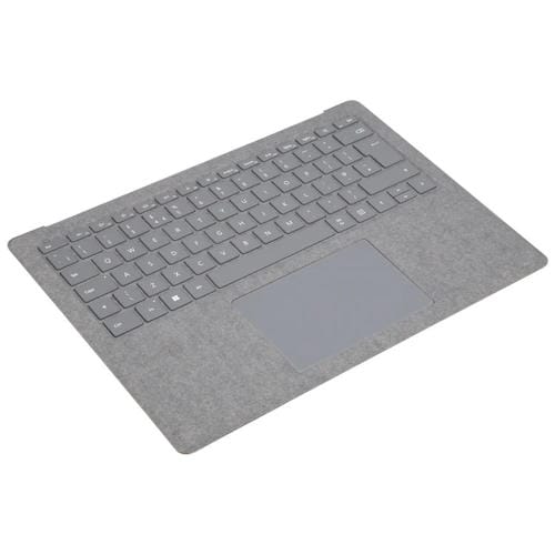 British Keyboard Housing with Touchpad Microsoft Surface Laptop 3 / 4 / 5 13.5 Inches (Gray)