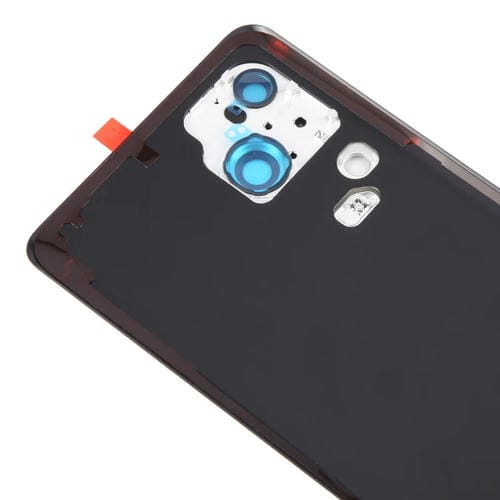 Tapa Trasera de Batería Vivo S18 5G con Tapa de Lente de Cámara (Negro)