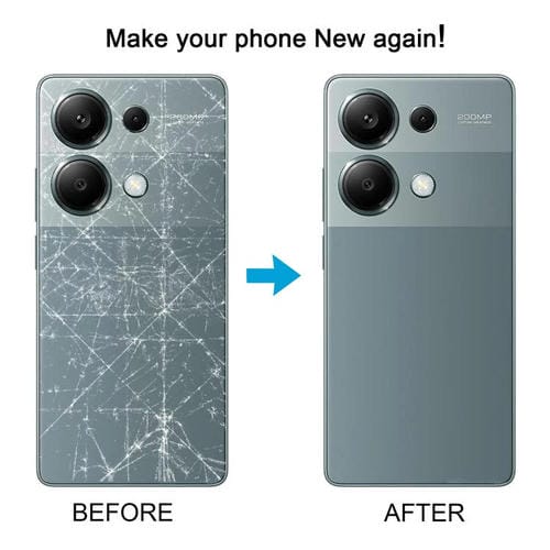 Back Cover Battery Xiaomi Redmi Note 13 Pro 4G (Black)