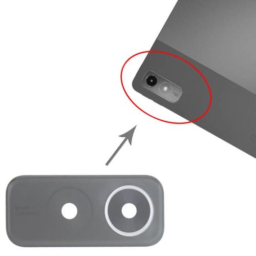 Obiettivo della fotocamera posteriore Lenovo Tab P12 Funzione fotografica (Nero)